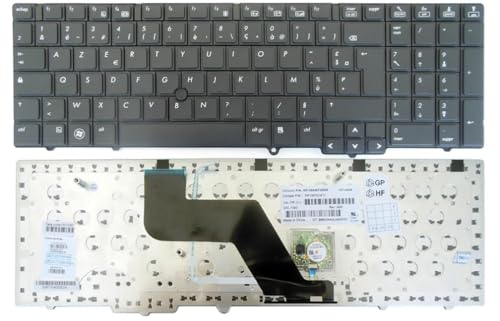 Clavier HP EliteBook 8540p RTDpart Noir Azerty USB avec Garantie