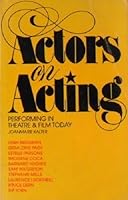 Actors on Acting 0806989769 Book Cover