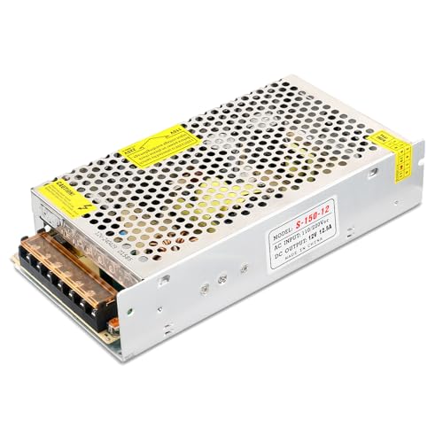 12V 12.5A Switching Power Supply 150W AC to DC for CCTV Camera | ...
