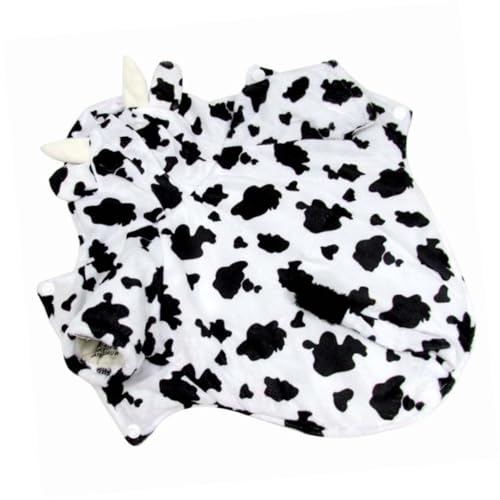 Disfraz de vaca para perro talla L
