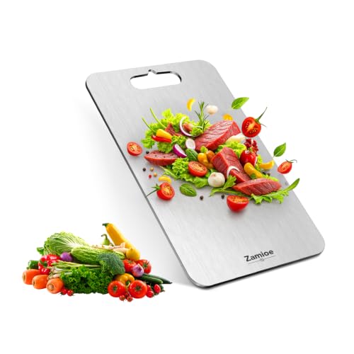 Image of Titanium Cutting Board,Pure Titanium Cutting Boards for Kitchen