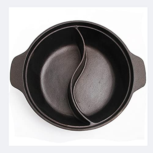 Olla de hierro fundido 32 cm para sopa y fondue miniatura 6