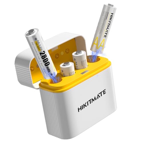 HIKITMATE Rechargeable AA Batteries 2800mAh