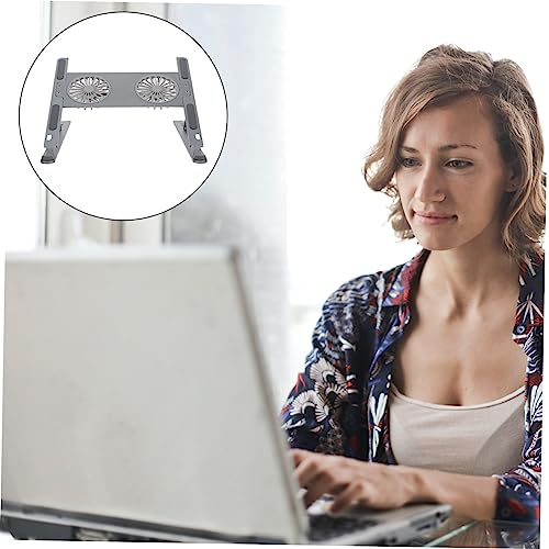 Gadpiparty base para laptop con cooler y soporte ajustable miniatura 7
