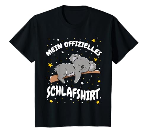 Schlafshirt Kinder Süßer Koala Pyjama Nachthemd Schlafanzug T-Shirt