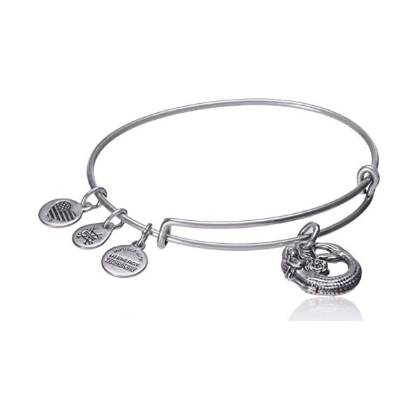 Alex and Ani Mermaid II Rafaelian Silver Bangle Bracelet