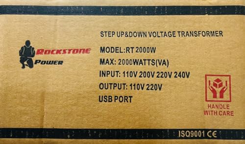 Rockstone Power 2000 WATT Voltage Converter Transformer - Heavy Duty Step Up/Down Ac 110V/120V/220V/240V Power Converter thumb #8