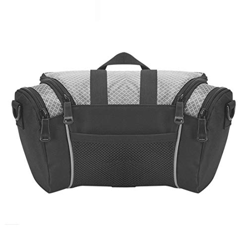 Sacoche de guidon de vélo amovible et panier VTT avec bandoulière