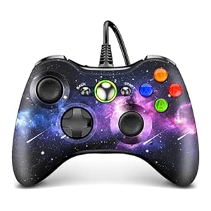 AceGamer Wired PC Controller for Xbox 360, Game Controller for Steam PC 360 with Dual-Vibration Compatible with Xbox 360 Slim and PC Windows 7,8,10,11