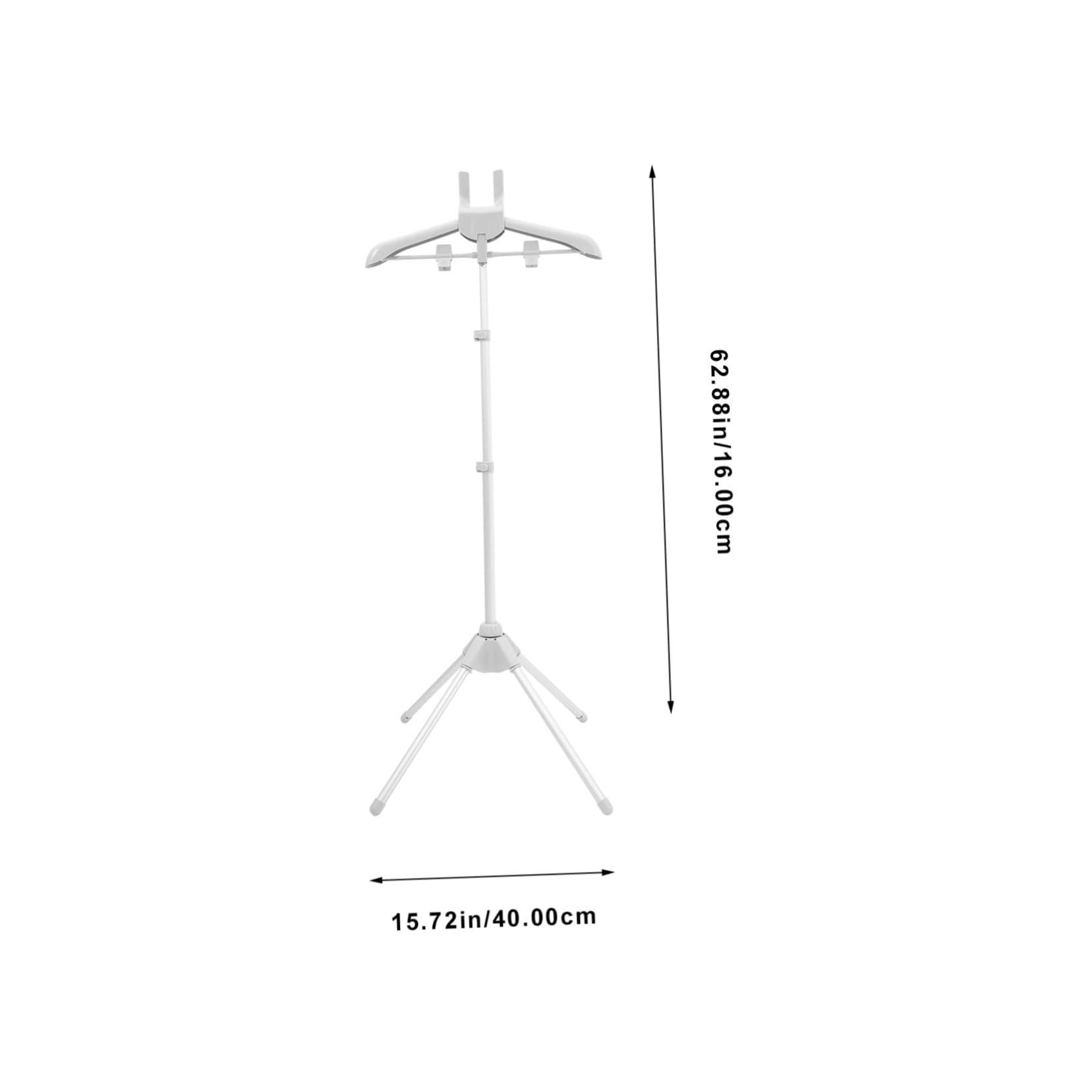 BUTIFULSIC Telescopic Folding Hanger for Garment Steamer Lightweight Clothes Rack for Efficient Ironing for Home Use and Travel