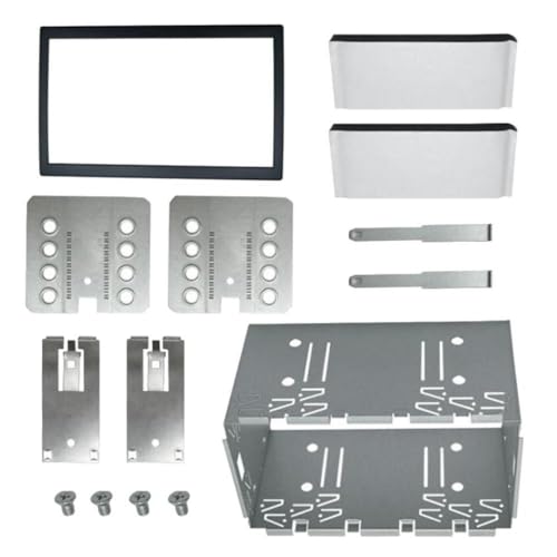 Kit de montage autoradio 2 DIN universel pour corriger le jeu du tableau de bord