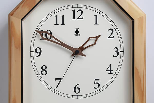 Amazon.co.jp: 「キコリの時計」 木の振子時計 【ヤマゲラの電波時計