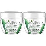 Garnier SkinActive 3-in-1 Face Moisturizer with Green Tea for Oily Skin, 2 Count