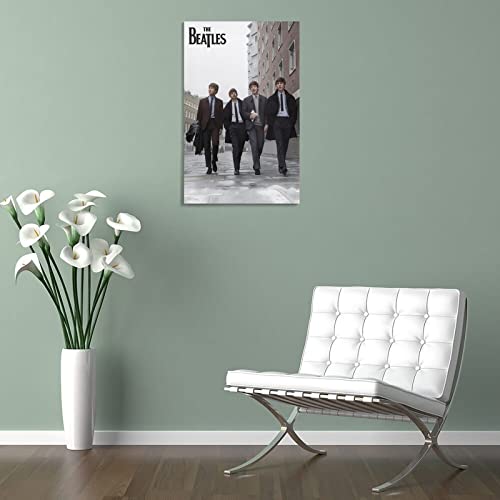 The Beatles – Poster décoratif en noir et blanc sur toile et impression d’art moderne pour chambre à coucher familiale… - Les Beatles, Paul McCartney, John Lennon, RIngo Starr, George Harrison The Beatles – Poster décoratif en noir et blanc sur toile et impression d'art moderne pour chambre à coucher familiale… – Image 6
