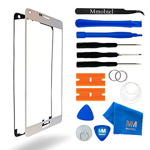 MMOBIEL Front Glass Replacement Compatible with Samsung Galaxy Note 5 N920 (White) Display Touchscreen incl Tool Kit