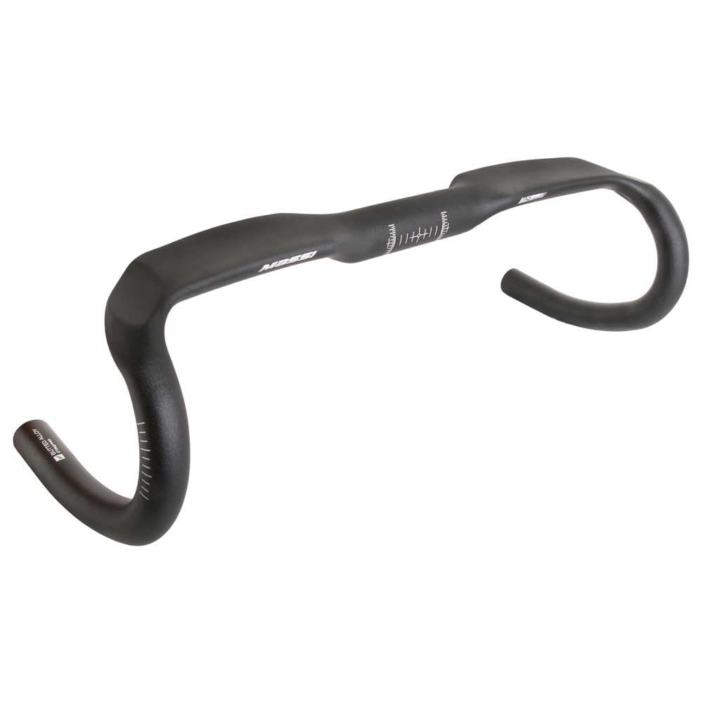 Manillar De Bicicleta Massi Race ICR Aero CC.42 EXT.44 - Negro, Talla Única