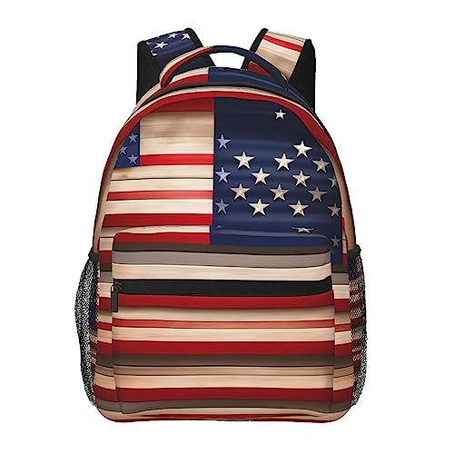Sac à dos à bandoulière grenouille et drapeau américain taille unique