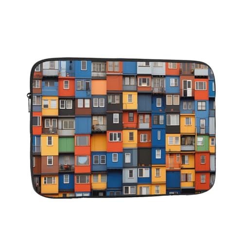 Container House Laptop Sleeve Case 13 Inch Suitable for Notebook Computer Tablet Traveling Carrying Simple Case