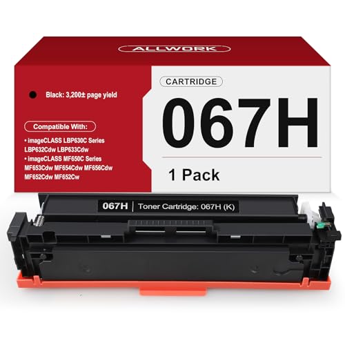 Amazon.co.jp: 067H 067 ブラックトナーカートリッジ Canon 067H