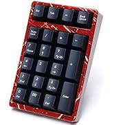 FILCO Majestouch TenKeyPad 2 Professional テンキー工房 Cherry MX 茶軸 USBポータブルメカニカルテンキーパッド ブラック 漆しぶき塗り赤