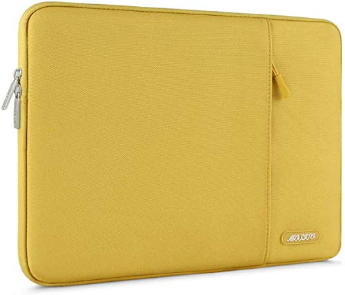 MOSISO-Funda-Protectora-Compatible-con-iPad-Pro-113rd-Gen-M1-5G109-iPad-Air-4102-iPad-87105-iPad-Air-3-iPad-97Surface-GoBolsa-Blanda-de-Tableta-con-Bolsillo-VerticalAmarillo