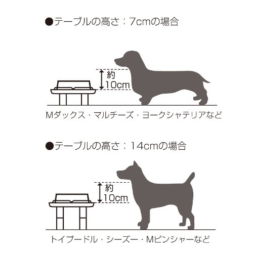 Amazon | リッチェル ペット用 木製テーブル シングル ブラウン