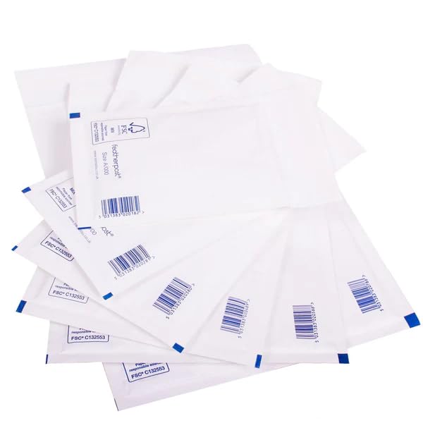 FeatherpostĀ® / ArofolĀ® Padded Envelopes, (A-K) Various Sizes. Padded Bubble Envelopes Bags Postal Wrap Envelope (50, F - 250 x 345 (Internal Size 230 X 335mm))