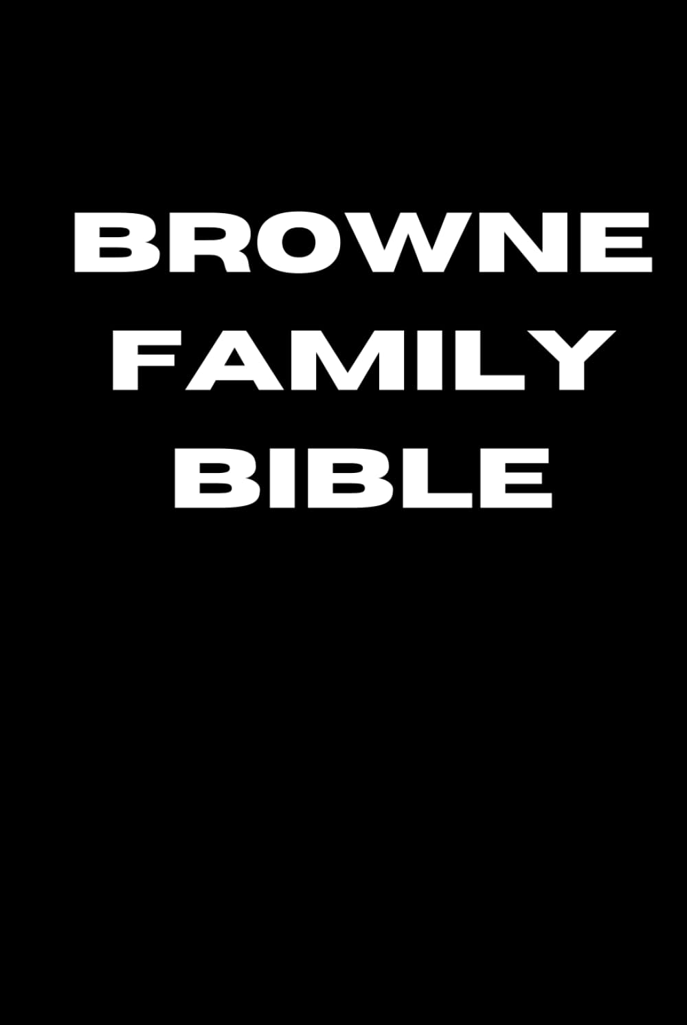 Browne Family Notebook carnet de notes créatif pour organiser vos projets