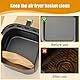 120 Stück Airfryer Backpapier für Heißluftfritteuse Cosori 8,5L,Cookwise 9L, Airfryer Zubehör für COSORI CAF-R901-AEU, Heißluftfritteuse Zubehör für Cosori Heißluftfritteuse 2 Kammern Airfryer