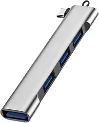 Hub Usb C 4 Portas 5 Gbps Usb 3.0 Multifuncional tipo C para USB3.0 adaptador conversor hub 4 em 1 Mobile Desktop Notebook Macbook air/Pro