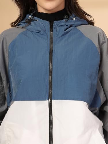 Image of CHKOKKO Sunscreen Jacket for Women Hooded Zipper Sports Jacket | UV Protection | Sun Protective | Lightweight Water Resistant | Riding Biker | Outdoor Travel Gym Running