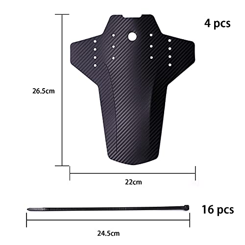 Mudguard Set für Mountainbikes von Fangzhe FANGZ, Vorder- und Hinterrad