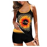ZGNB Badeanzug FüR Mollige Bikini Damen Push Up Tankini Pailetten Bikini Damen Mit BüGel Bikini Bikini für kleine brüste Bikini mit Volant Orange#A12 Rosa