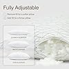 Coop Home Goods Original Adjustable Pillow, King Size Bed Pillows for Sleeping, Cross Cut Memory Foam Pillows - Medium Firm Back, Stomach and Side Sleeper Pillow, CertiPUR-US/GREENGUARD Gold #1