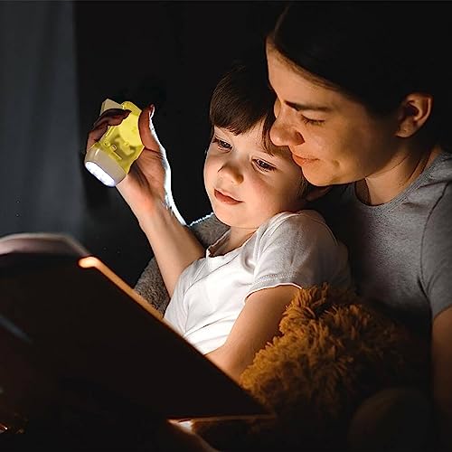 Fancemot 40 Pcs Hand Crank Flashlight, 3 Led Portable Flashlight Without Battery For Outdoor Camping Hiking Backpacking Emergency Survival Gear #TOP2