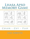 Lhasa Apso Memory Game: Color - Cut - Play