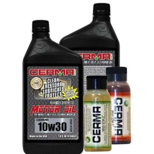 Aceite Sintético Cerma 5W-20 Para Motor Gasolina 6 Cuartos miniatura 6