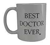 Rogue River Tactical Funny Coffee Mug Best Doctor Ever Novelty Cup Great Gift Idea For Your Dr Physician (Doctor)