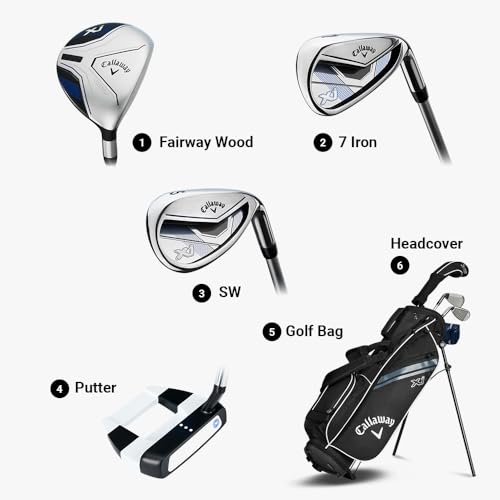 Callaway XJ Junior Golf Set 26-Inch Kids Starter Kit