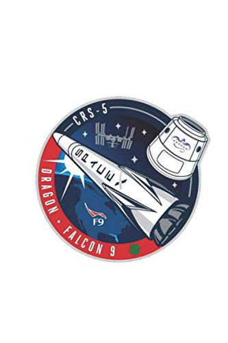CRS-5 SPACEX FALCON 9 DRAGON ISS Commercial NASA SUPPLY Mission Notebook: Nice Notebook journal gift