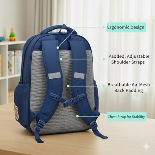 Image of Girls School Backpack Cute Pink Pastel Gradient Bag with Multiple Compartments Lightweight Durable Bookbag for Kids Students (purple bag)