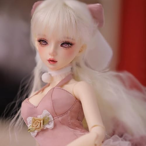 Heardind bjd Ball Jointed Doll 1/4 MSD minifee Pink Noble Forest Fairy Rabbit Resin Gift of Girls Fantasy Angel