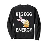 Big Egg Energy Bunny Rabbit Easter Apparel