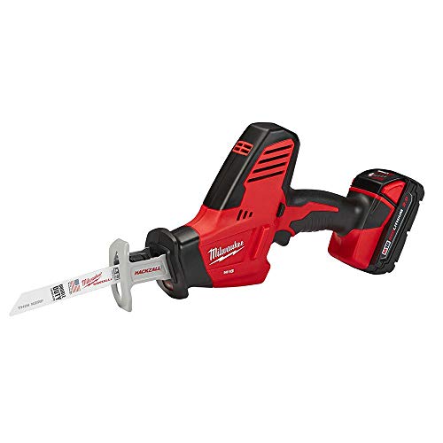 Milwaukee 2625-21Ct M18 18-Volt Hackzall Cordless One-Handed Reciprocating Saw Kit #TOP3