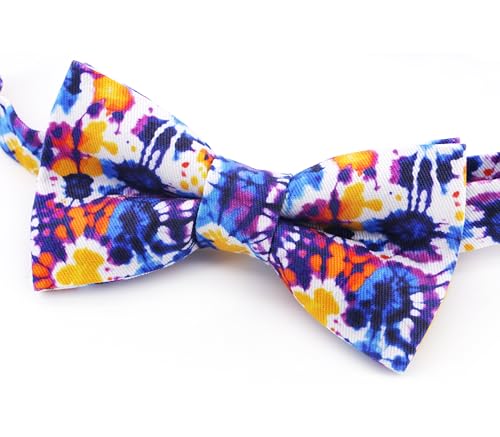 Image of OCIA Cute Pattern Pre-tied Bow Tie Adjustable Bowties for Adult & Children