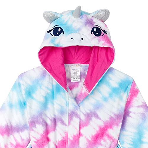 Image of Saint Eve Kids Hooded Terry Robe - Super Soft & Plush 100% Cotton Beach and Pool Fun Character Cover-Ups for Boys & Girls
