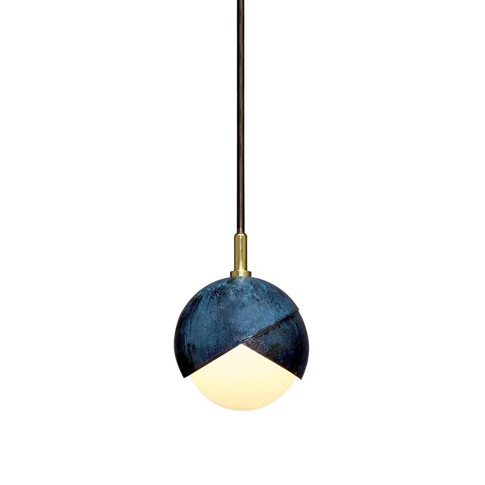 Lámpara colgante de Hierro de Un Solo cabezal, Estilo nórdico, Creativa, para cocina, Sala de estar, dormitorio, iluminación Interior, Ajustable, E27