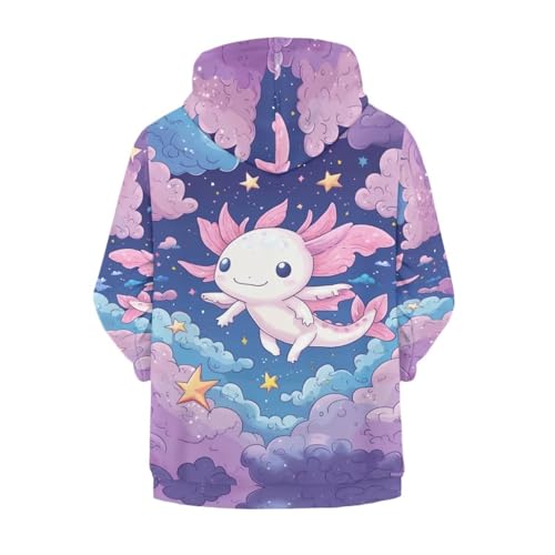 Yuuxorilu Girls Hoodies Full Zip Up Hoody Sweatshirt with Pockets Top Kids Clothes4