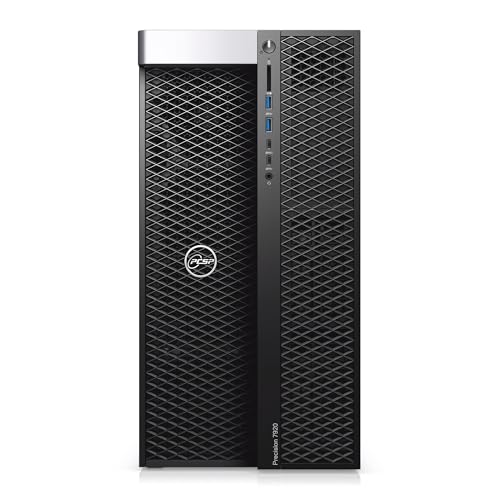 Image of PCSP High-End Precision 7920 Tower Workstation | 2X Intel Xeon Platinum 8160 (48 Cores, 96 Threads) | 1TB NVMe + 4TB HDD | Quadro P2000 5GB | Windows 11 Pro | 384GB DDR4 | Renewed PC Desktop Computer