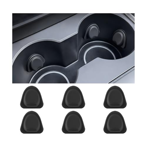 Limitador de Posición para Portavasos de Auto 6PCS Silicona miniatura 1